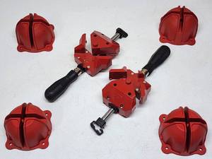 lot 197 image: Assorted Jet Woodworking Corner Framing Clamps and Blocks