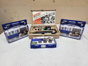 lot 137 image: Dremel Electric Multi Use tool with Accessories
