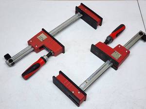 lot 176 image: (2) Bessy Woodworking Clamps