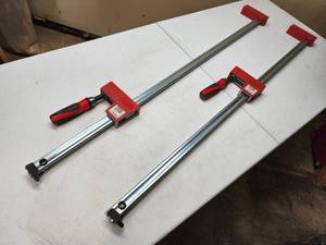 lot 82 image: (2) Bessy Woodworking Clamps
