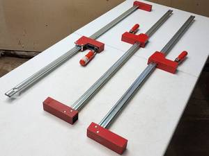 lot 403 image: (3) Bessy Woodworking Clamps