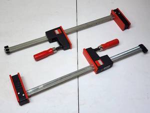 lot 395 image: (2) Bessy Woodworking Clamps