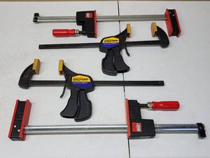 lot 392 image: (4) Woodworking Clamps