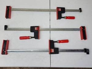 lot 390 image: (3) Bessy Woodworking Clamps