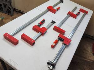 lot 386 image: (4) Assorted Woodworking Clamps
