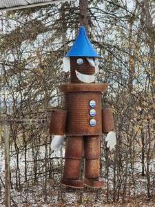 lot 446 image: Outdoor Hanging Tinman