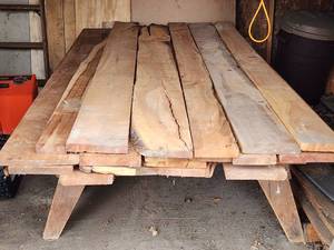 lot 162 image: Dried Choke Cherry Wood Stock