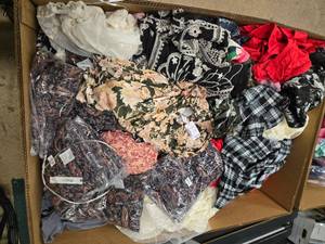 Lot of 300 Womens Clothing (Box-3) See description