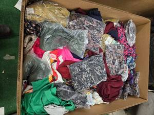 Lot of 300 Womens Clothing (Box-7) See description