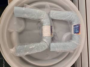 Lot of 4 Sky-Blue U-Shape Weights (New) 5LB each ( 20LB in all)