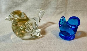 lot 6 image: Beautiful Glass Birds