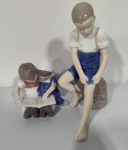 lot 15 image: Vintage B&G (Bing & Grondahl) Figurines