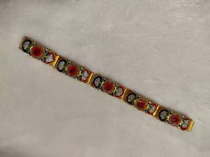 lot 63 image: Vintage Italian Micro Mosiac Bracelet