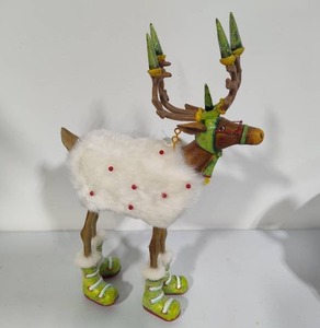 lot 21 image: Dept 56 Blitzen 12 Figure KRINKLES by PATIENCE BREWSTER