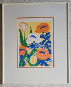 lot 119 image: Ann T. Cooper Primivera Artist Proof Silkscreen Print