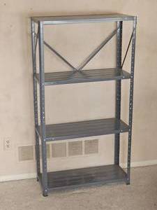 lot 232 image: Rugged Storage Shelving
