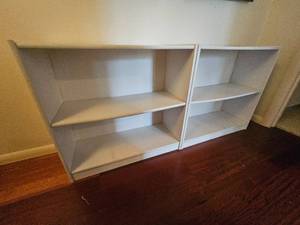 lot 405 image: White Cubbie Shelving