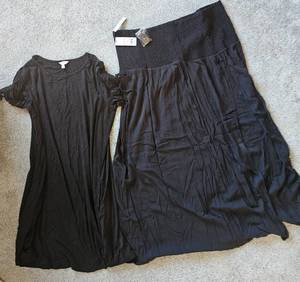 lot 33 image: 2-Black Beach DressesCover-Ups