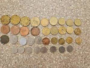 Lot Of 36 Foreign Coinage