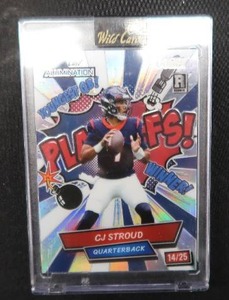 lot 46 image: NUMBERED CJ STROUD ROOKIE CARD