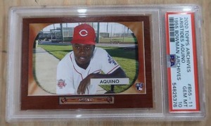 lot 58 image: ARISTIDES AQUINO PSA GRADED CARD