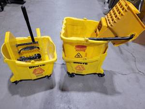 lot 45 image: Janitorial Buckets, Three (529959)