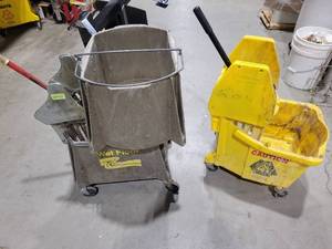 lot 44 image: Janitorial Buckets, Three (529961)