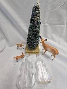 String Instrument Bottle and Figures