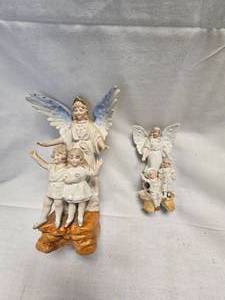 Vintage Guardian Angel Figurines