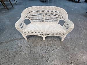 Childs Wicker Couch