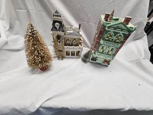 Dept 56 Delta House and St Anthony Hotel