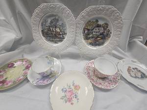 Currier & Ives Plates