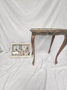 Retro Coffee Table and Artwork