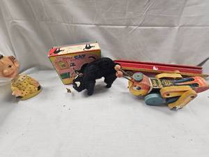 Vintage Toy Lot, Fischer Price and Wind Up