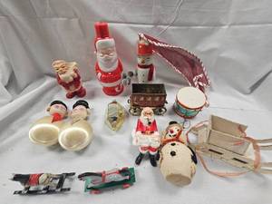 Christmas Assorted Lot Santa and Snowmen