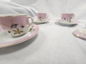 Childrens Tea Sets-Cobalt German