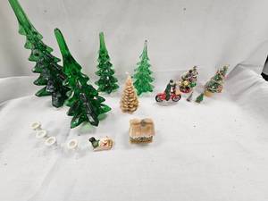 Glass Christmas Trees