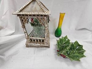 Christmas Holly Platter