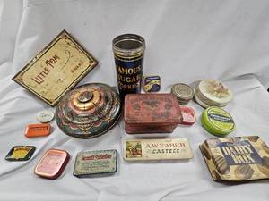 Vintage Tin Box Collection