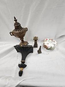 Cast Incense Burners and Scuptures