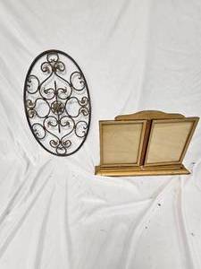 Double Picture Frame and Wall Hanging