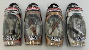 lot 3 image: Misc. STAR WARS Titanium Series Die-Cast Miniatures (NIB) (Relisted Do To No Show)