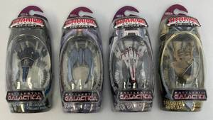 lot 8 image: Misc. Battlester Galactica Titanium Series Die-Cast Miniatures (NIB)  (Relisted Do To No Show)