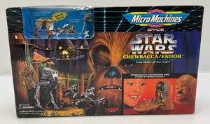 lot 10 image: 1995 Micro Machines Space STAR WARS ChewbaccaEndor Action Set (NIB) (Relisted Do To No Show)