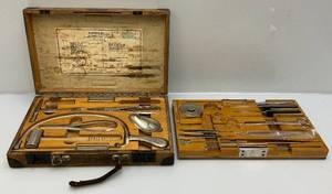lot 11 image: Wartime 1938 German Field Medical Kit (Items Missing) Very Cool (Relisted Do To No Show)