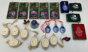 lot 15 image: Misc. Vintage Ornaments Including LENOX & More