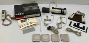lot 27 image: Vintage Norelco 84 Dictating Machine & More