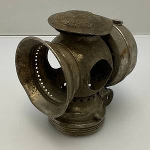 lot 33 image: Vintage Solar The Badger Brass Co. Bicycle Lamp (As Seen Condition)