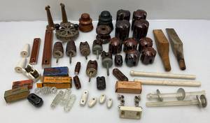 lot 35 image: Vintage Telephone Insulaters & More