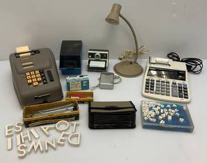 lot 49 image: Misc.Vintage Office Items